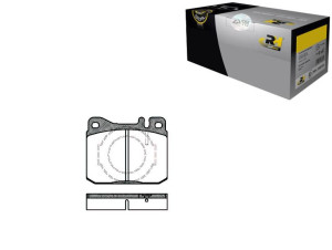 Klocki Hamulcowe Mercedes S-klasa W126 W123 17.5mm