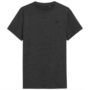 T-Shirt męski 4F 4FSS23 TTSHM536 ciemny szary