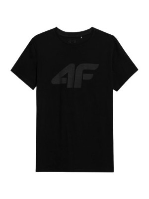 T-Shirt męski 4F 4FSS23 TTSHM537 głęboka czerń