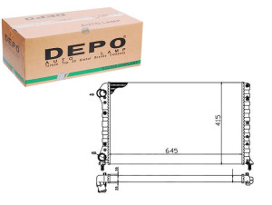 Chłodnica Fiat Doblo 1,9d 01- Depo