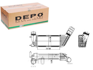 Intercooler Depo 0384j9 1440068680 0384n6 14400942