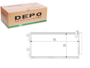 Skraplacz Depo 1490572 6453 052006n Bw5256