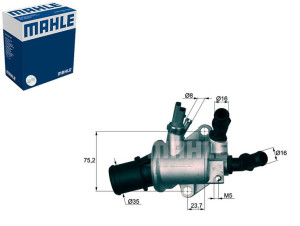 Termostat Opel 88c 1,9cdti Mahle