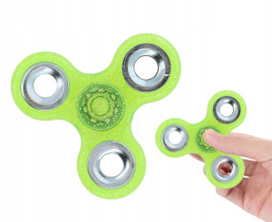 Brokatowy Spinner Fidget Hand Spiner Antystresowy