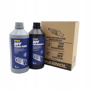 Czyszczenie Filtrów DPF Mannol 9995+9996 2l