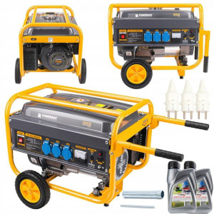 Agregat Prądotwórczy Generator 3000w 230v Koła Avr