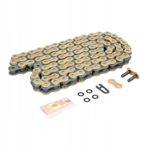 Łańcuch 520 wzmocniony, ogniw 98 x-ring czarny/zło