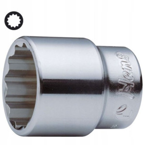 Nasadka 12-kątna 3/4 17mm HANS 6402M/17 dł.: mm