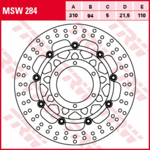 Tarcza przód HONDA CTX, ST 1300/1300 (P.European)/