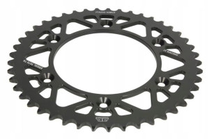 Zębatka tylna aluminium JT 520 JTA210,45BLK