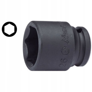 Nasadka udarowa 6-kątna 1/2'' 30mm dł. 44mm HANS 8