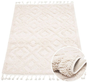Dywan Boho Berber 07 kremowy 60x100