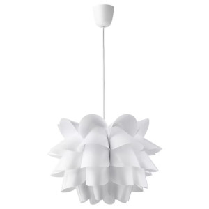 IKEA KNAPPA Lampa wisząca biały