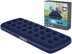 dmuchany MATERAC WELUROWY Bestway 185/76/22 cm JR.TWIN