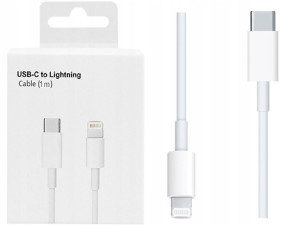 Oryginalny kabel do IPHONE LIGHTNING USB-C 1m X 12