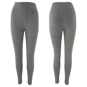 Legginsy Damskie 2023-009 M Szary