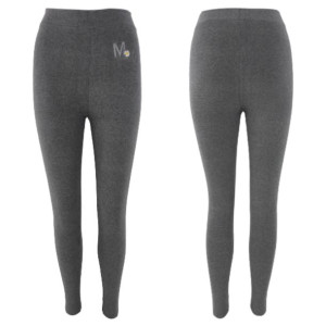 Legginsy Damskie 2023-009 M Cienmy Szary