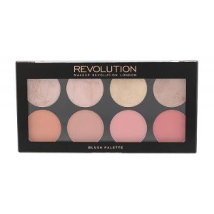 MAKEUP REVOLUTION_Blush Palette paleta 8 róży Goddes 13g