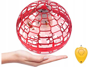 Latająca Kula Zabawka Dron Ufo Świeci Led Usb