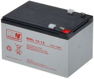 Akumulator 12v/12ah-mwl