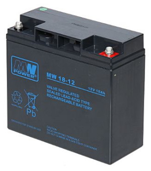 Akumulator 12v/18ah-mw