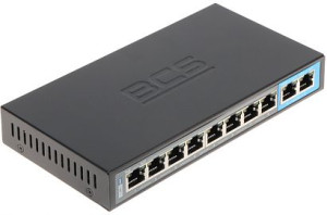 Switch Poe Bcs-b-sp0802 8-portowy Bcs Basic