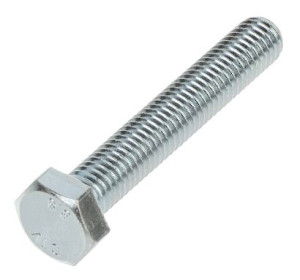 Śruba Z Łbem Sześciokątnym Ss-m8x50/kl-8.8