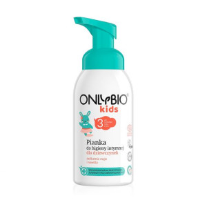 OnlyBio Kids pianka do higieny intymnej dla dziewczynek od 3 roku życia 300