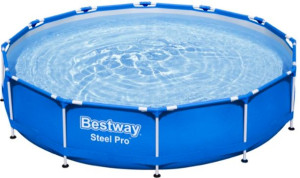 Zestaw Basen Stelażowy Ogrodowy Pompa 366cm + Drabinka Do Basenu