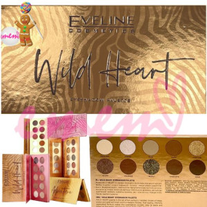 Eveline Paleta 10 Cieni do powiek Wild Heart 10g