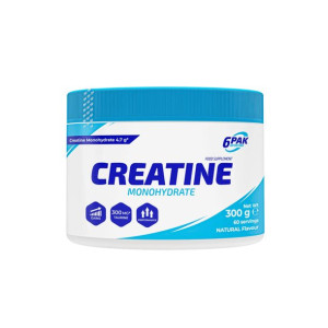 6PAK Nutrition Creatine Monohydrate 300g Kreatyna - naturalny