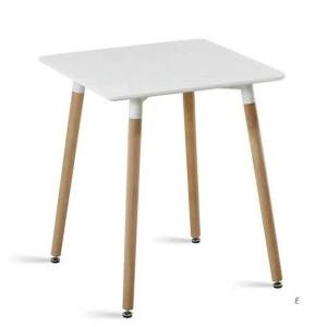 Stół Stolik MDF Kawowy Skandynawski 60 cm x 60 cm kwadratowy biały