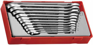 Klucze płasko-oczkowe zapadkowe Teng Tools TT6511R