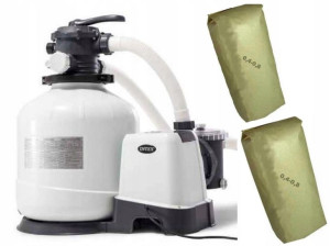 Intex 26676 Pompa + Generator Chloru 7g/h + Piasek