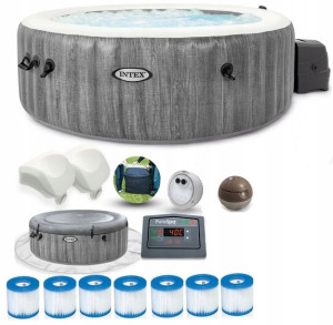 Intex 28440 Spa Jacuzzi 4 Osoby Podgrzewacz Zagłów