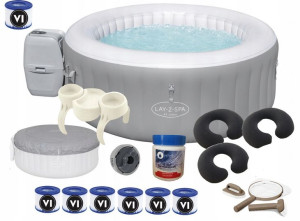 Bestway 60037 Spa Jacuzzi 3 Osoby Podgrzewacz+filt
