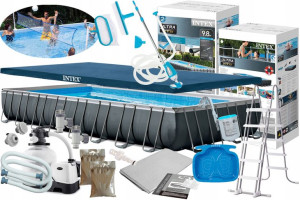 Intex 26378 14w1 Basen Stelażowy 975x488x132cm