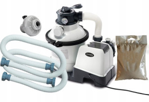 Intex 26644 Pompa Piaskowa 4500l/h + Piasek