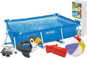 Intex 28272 Basen Stelażowy 8w1 300x200x75cm
