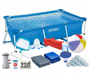 Intex 28272 Basen 15w1 Stelażowy 300x200x75cm