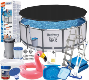 Bestway 5618w Basen Stelażowy 16w1 396x122cm