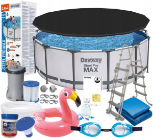 Bestway 5618w 14w1 Basen Stelażowy 396x122cm