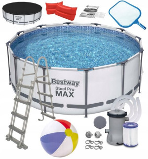 Bestway 5618w Basen 11w1 Stelażowy 396x122cm
