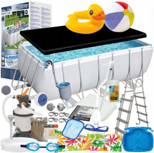 Bestway 56457 Basen Ogrodowy 21w1 412x201x122cm