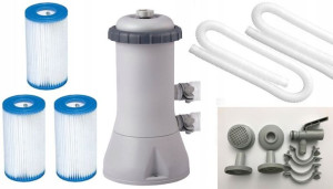 Intex 28638 Pompa Filtrująca 3785 L/h + 3 Filtrów