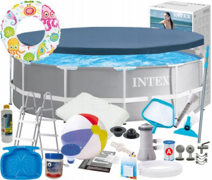 Intex 26716 Basen Ogrodowy Stelażowy 20w1 366x99cm