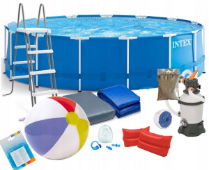 Basen Ogrodowy Stelażowy 28242 Intex 14w1 457x122