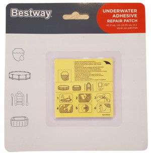 Bestway 62091 Zestaw Łatek Naprawczych Wodoodporne