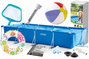 Intex 28273 10w1 Basen Stelażowy 450x220x84cm
