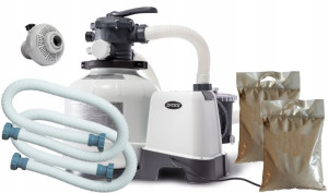 Intex 26648 Pompa Piaskowa 10500l/h + Piasek